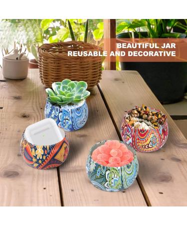 Scented Candles Gift Set - 4Pcs 5.65OZ Natural Soy Wax Aromatherapy Candles for Home and Travel - Long Lasting and Portable - Ideal Birthday or Christmas Gifts for Women - Buy Online on GoSupps.com