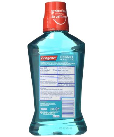 Colgate Enamel Health Mouthwash Sparkling Fresh Mint 16.9 oz (Pack of 3) - Anticavity Fluoride Formula - Buy Online on GoSupps.com