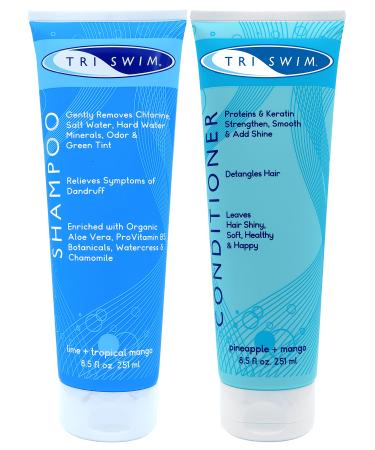TRISWIM Chlorine Out Shampoo & Conditioner Gift Set