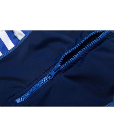 BONVERANO Baby Boy Long-Sleeved UV 50+ Swimsuit, Blue, 3 Months - Buy Online on GoSupps.com