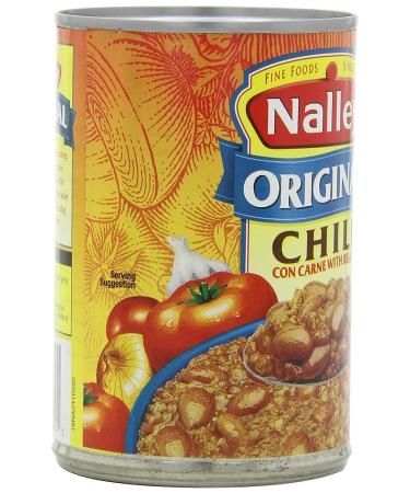Nalley Original Chili Con Carne with Beans 14oz Cans - Pack of 8 | Delicious Homemade Recipe for Quick Meals - Buy Online on GoSupps.com