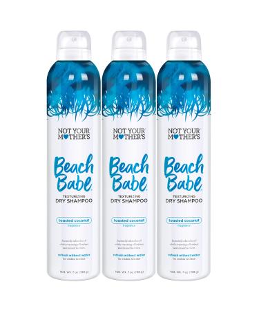 Not Your Mother's Beach Babe Dry Shampoo (3-Pack) - 7 oz Dry Shampoo - Instantly Absorbs Oil While Creating Effortless Sea-Tossed Texture 7 Ounce (Pack of 3)