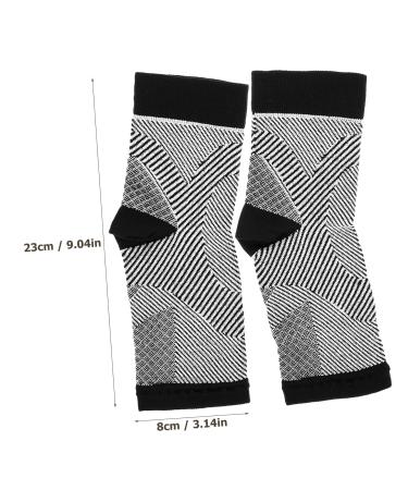 FRCOLOR Adjustable Support Socks | Unisex Compression Socks for Injury & Swelling | Comfortable Nylon Sports Wraps - Buy Online on GoSupps.com