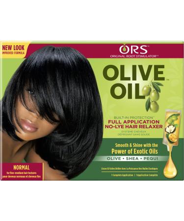 Be On Organic ORS Olive Oil No Lye Relaxer Kit, Normal 1 ea Pack of 1