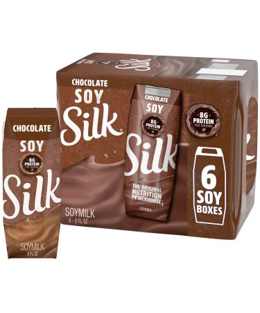 Silk Soymilk, Chocolate, 8 Fl Oz (pack of 6)