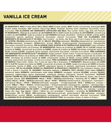 Optimum Nutrition Gold Standard 100% Whey Protein Powder - Vanilla Ice Cream Flavor 450g | Muscle Building & Recovery | 15 Servings - Buy Online on GoSupps.com