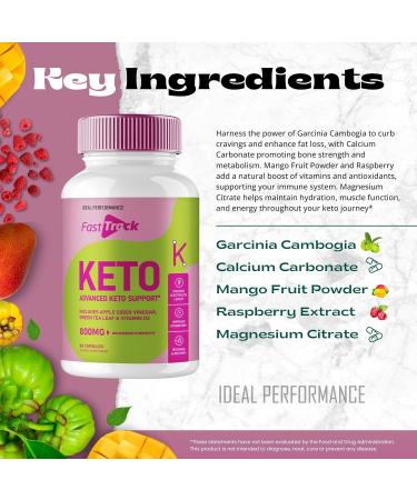 Fast Track Keto Capsules Fasttrack Advanced Formula Supplement Pills - Maximum Strength Fast Track Health and Wellness Capsules All Natural Keto Pills Fasttrack Keto Reviews (60 Capsules) - Buy Online on GoSupps.com