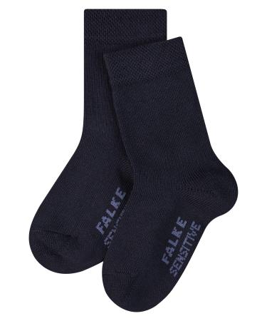 FALKE Unisex Baby Cotton Soft-Top Socks With Gentle Grip On Leg With Elasticated ZOne In Ankle Area For A Better Fit Blue Pink More Colours 1 Pair Sensitive 6-12 Months Blue (Darkmarine 6170)