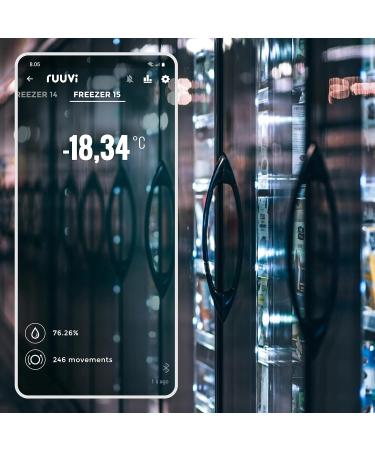 Ruuvi Wireless Bluetooth Temperature - Black - Buy Online on GoSupps.com