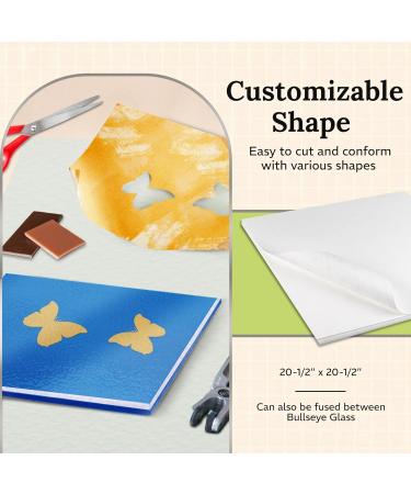 Glassco Bullseye Thinfire Kiln Shelf Paper for Ultra Smooth Glass Kiln Paper for Glass Fusing Supplies Paper in Your Microwave kiln Glass fusing 20 x 20 - 24 - Buy Online on GoSupps.com