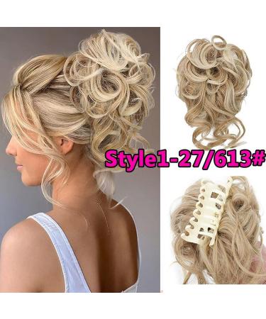 Faringoto Claw Clip in Hair Bun Messy Bun Hair Piece Hair Extensions for Women 24 - Buy Online on GoSupps.com