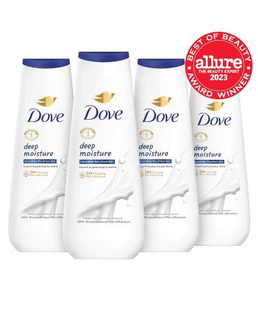 Dove Body Wash Fragranced 20 Oz - Pack of 4 | Nourishing Cleanse - Buy Online on GoSupps.com