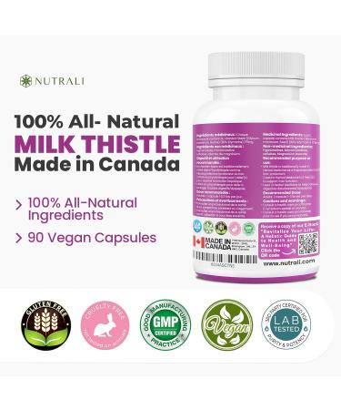 New HIGHEST POTENCY 175mg MILK THISTLE Capsules Liver Support Health & Detox. Helps Relieve Digestive Disturbances Milk Thistle Supplement for Women and Men 80% Silymarin Non-GMO Vegan Gluten Free. 90 Capsules. 3 Pack 270 count (Pack of 1) - Buy Online on GoSupps.com
