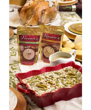 Vegan Gluten-Free Dairy-Free Cream of Mushroom Soup Mix by Vivian's Live Again - 3 Pack - Buy Online on GoSupps.com