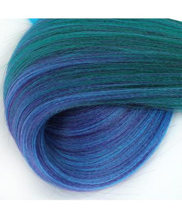 Pre-stretched Braiding Hair 26 inch 6 Packs Kanekalon Synthetic Fiber itch Free EZ Braids Soft Yaki Texture Braiding Hair Extensions (Green/Purple/Light Blue) 26 Inch (Pack of 6) Green/Purple/Light Blue - Buy Online on GoSupps.com