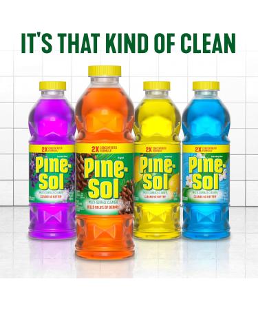 Pine-Sol Multi-Surface Cleaner - Lemon Fresh 24 oz | International Shipping Available - Buy Online on GoSupps.com