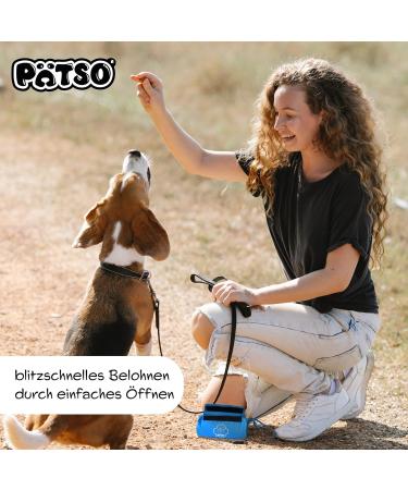 P tso Dog Food Bag - Blue Dummy Retrieving Toy for Dog Training & Treats - Buy Online on GoSupps.com