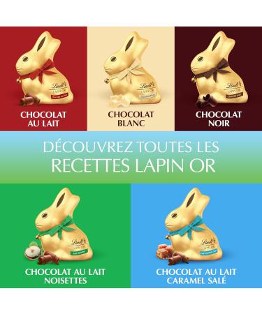 Lindt - Moulage LAPIN OR Edition Solidaire - Chocolat au Lait - Id al pour P ques 200g Lait Solidaire - Buy Online on GoSupps.com