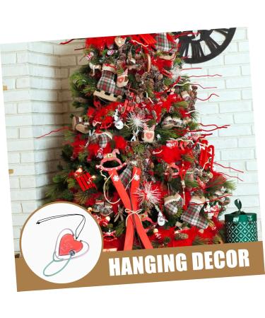 Heart-Shaped Pendant Medical Ornament | Christmas Tree & Home Decor | Caring Nurse Acrylic Ornament - Buy Online on GoSupps.com