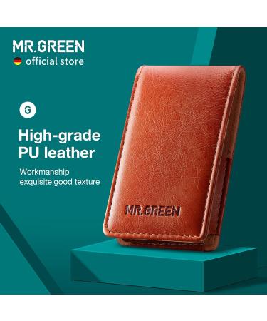 MR.GREEN Portable Manicure & Pedicure Kit - Stainless Steel Nail Clippers Tool Set in Travel Grooming Case | Nail Scissors Gift Box (Mr-6104) - Buy Online on GoSupps.com