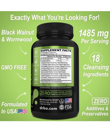 Colon Cleanse Detox Capsules for Intestinal Bloating & Digestive Cleansing - Constipation Relief Supplement for Gut Health - Herbal Flush - Buy Online on GoSupps.com