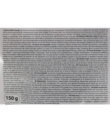 CROCI NIKI NAT.BARF Soft Chicken Snack for Dogs 150 g - Buy Online on GoSupps.com