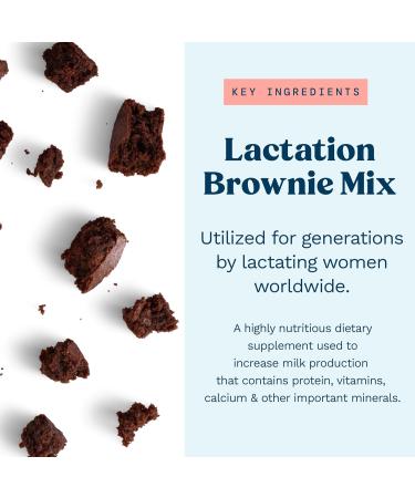 Lactation Brownie Mix - Double Chocolate Breastfeeding Supplement for Increased Breast Milk Supply - Buy Online on GoSupps.com