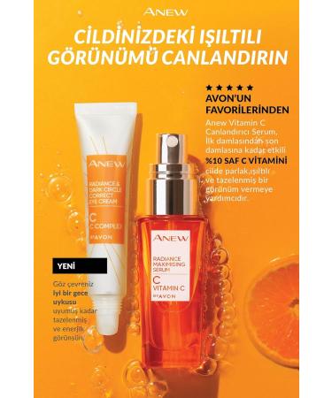 Anew Radiance & Dark Circle Corrector Eye Cream C Complex 15ml Boxed & Sealed - Buy Online on GoSupps.com