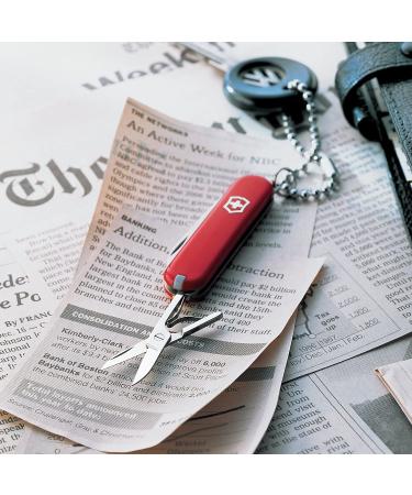 Victorinox Classic SD Red 7-Function Pocket Knife - Compact & Versatile - Buy Online on GoSupps.com