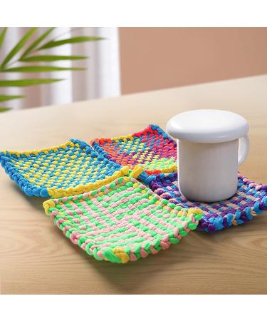 DAI Weaving Loom Kit for Kids and Adults - Potholder Loops Toys - Beginners Knitting Set with Metal Crochet Hooks - Ages 6-12 - Buy Online on GoSupps.com
