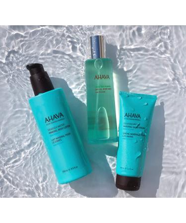 AHAVA Dead Sea Mineral Hand Cream Sea-Kissed 3.4 Fl Oz - Hydrating Hand Cream with Minerals from the Dead Sea - Buy Online on GoSupps.com