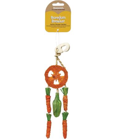 Rosewood Carrot Dream Catcher for Small Animals - Boredom Breaker, Chew Toy - Buy Online on GoSupps.com