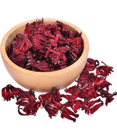 Premium African Hibiscus Flowers Tea - 100% Pure Loose Leaf for Healthy Living - 200g (Pack of 1) - Buy Online on GoSupps.com