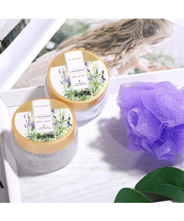 Spa Luxetique Lavender Gift Set for Women - 15pcs Relaxing Spa Kit with Bubble Bath, Bath Bombs, Massage Oil - Perfect Spa Gift Basket for Her - Buy Online on GoSupps.com