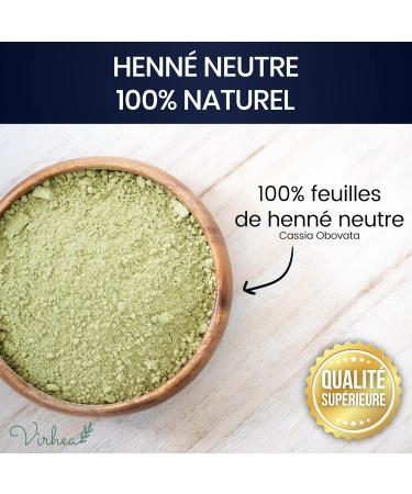 Neutral Henna 100g (Colorless) | Makes Hair Shinier and Stronger - Anti Lice & Anti-Dandruff | 100% Natural Care - Buy Online on GoSupps.com