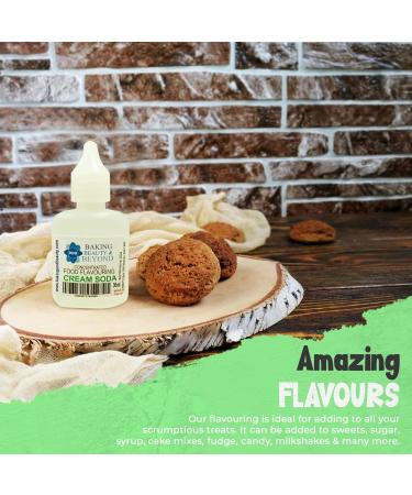 Baking Beauty and Beyond Concentrated Food Flavouring Oil - Food Grade Flavouring Oil for Candy Making Baking Lip Balm Gloss - Cream Soda (100ml) - Buy Online on GoSupps.com