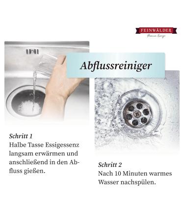 Feinw lder Vinegar Essence 25% Acid - 5kg Canister | Natural White Household Cleaner & Descaler | Eco-Friendly Solution - Buy Online on GoSupps.com