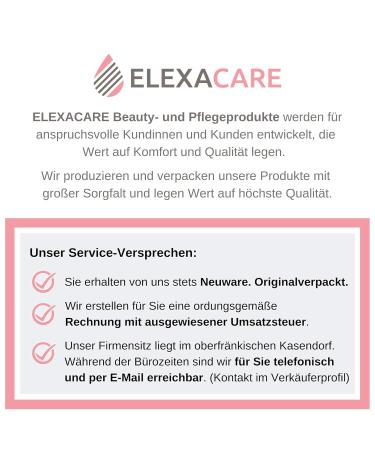 ELEXACARE Afro Comb - Wide-Toothed Finger Styler for Curls & Curly Hair | Premium Black Styling Comb for Natural Hair - Buy Online on GoSupps.com