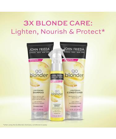 Sheer Blonde Go Blonder Shampoo and Conditioner Set - BlondMend Technology - 8.3 oz (2 Pack) - Buy Online on GoSupps.com