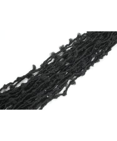 Yewell Butterfly Locs Crochet Hair 24 Inch 6 Packs - Soft Long Pre-looped Distressed Faux Locs Crochet Hair for Black Women, 1B Color - Pack of 6 - Buy Online on GoSupps.com