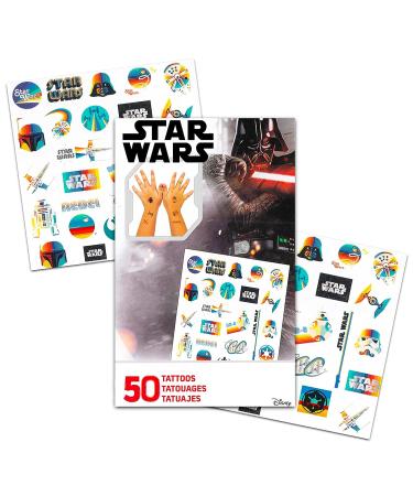 Star Wars Temporary Tattoos Bundle - Over 200 Episode 1-9 Designs - Party Favors Set for Star Wars Fans - Buy Online on GoSupps.com