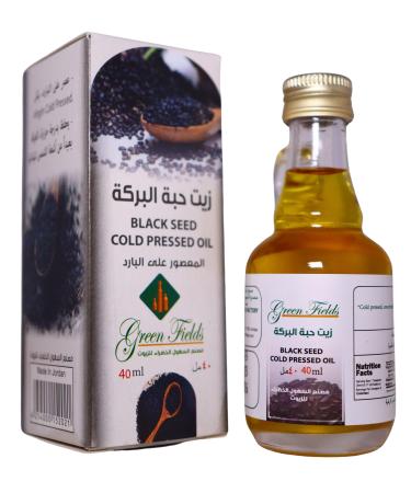 Green Fields 100% Pure Cold Pressed Black Seed Oil - Premium Quality No Additives