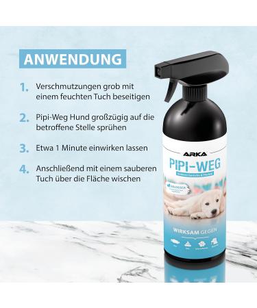 Arka Pipi - Weg Dog 750ml | Effective Stain & Odor Remover for Dog Urine Feces Vomit & Saliva on Carpets & Cushions - International Shipping - Buy Online on GoSupps.com