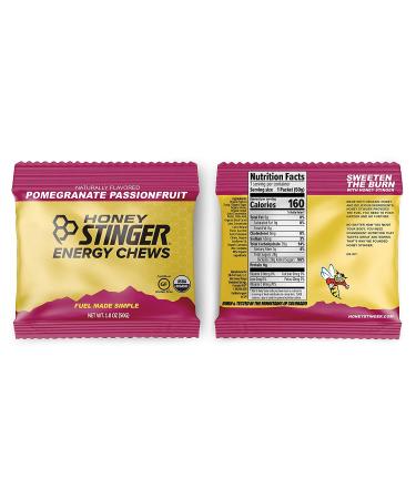 Honey Stinger Organic Energy Chews Variety Pack - 4 Count - Gummy Energy Source - Cherry Blossom, Pink Lemonade, Pomegranate Passionfruit, Fruit Smoothie - Buy Online on GoSupps.com