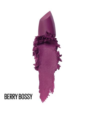 Maybelline Color Sensational Lipstick  Lip Makeup  Matte Finish  Hydrating Lipstick  Nude  Pink  Red  Plum Lip Color  Berry Bossy  0.15 oz  (Packaging May Vary) 820 BERRY BOSSY 0.15 Ounce (Pack of 1) - Buy Online on GoSupps.com