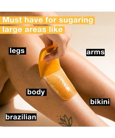 Sugar Waxing Hair Removal Applicator Tool - Smooth Lab Stripless Sugar Wax Spatula - Buy Online on GoSupps.com