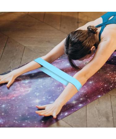 HANABASS Yoga Resistance Bands - Elastic Exercise & Rehab Tension Bands for Pilates & Strength Training - Sky Blue - Buy Online on GoSupps.com