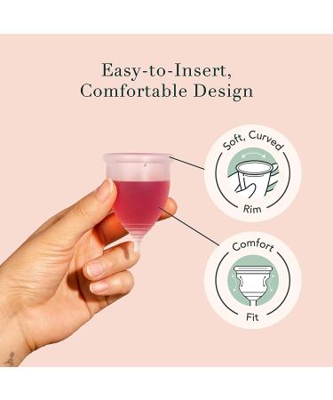 Rael Reusable Menstrual Cup Size 1 - Eco-Friendly, Comfortable & Durable - Buy Online on GoSupps.com
