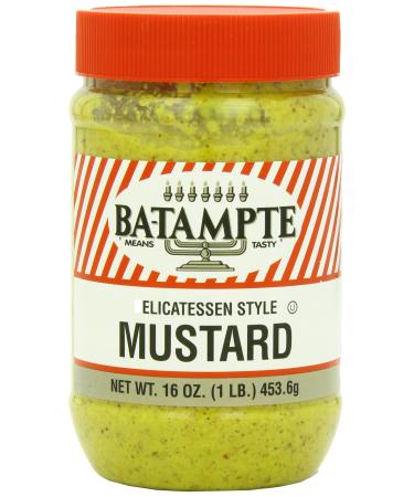 Ba Tampte Mustard, 16 Ounce 1 Pound (Pack of 1)