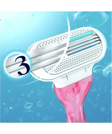 Buy Gillette Venus Sensitive Razor for Women - 4 Pack (3 + 1 Disposable) | International Shipping Available - Buy Online on GoSupps.com